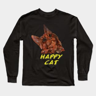 Prescription Meditation, Meditating Cat Long Sleeve T-Shirt